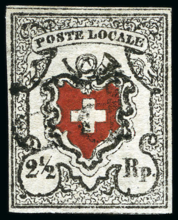 Stamp of Switzerland / Schweiz » Orts-Post und Poste Locale Poste Locale mit Kreuzeinfassung, Type 2