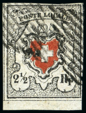 Stamp of Switzerland / Schweiz » Orts-Post und Poste Locale Poste Locale mit Kreuzeinfassung, Type 2