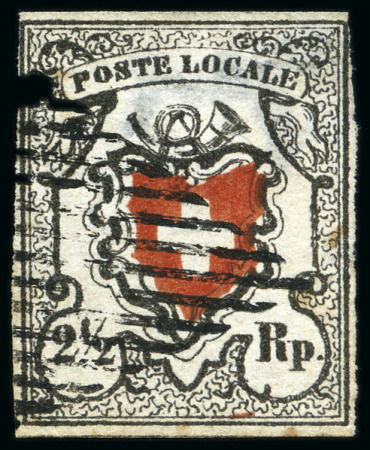 Stamp of Switzerland / Schweiz » Orts-Post und Poste Locale Poste Locale OHNE Kreuzeinfassung, Type 2