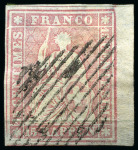 Stamp of Switzerland / Schweiz 1854-1862, Enorm Reichhaltige Strubel-Sammlung