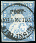 Stamp of Switzerland / Schweiz 1854-1862, Enorm Reichhaltige Strubel-Sammlung