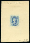 Stamp of Switzerland / Schweiz » Stehende Helvetia "Libertas" Einzelabzüge, unoffizieller und offizieller Druck