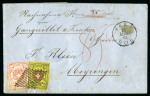 Stamp of Switzerland / Schweiz 1850-62, Partie Altschweizbelege (113)