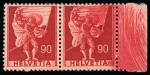 Stamp of Switzerland / Schweiz 1862-2003, Reichhaltige Sammlung ABARTEN