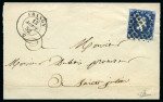 Stamp of Auction catalogues 1851-1860, Collection de 25 lettres avec timbres