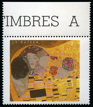 Stamp of France 2002 Le Baiser de Gustave Klimt