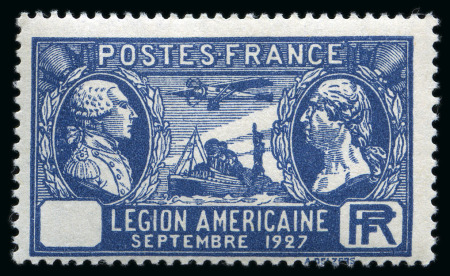 Stamp of France 1927 Légion américaine, 1F50 outremer