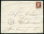 Stamp of France » Collections 1849-1882, Jolie collection de lettres classiques