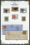 Stamp of Switzerland / Schweiz 1862-81 Spezialsammlung ABSTEMPELUNGEN