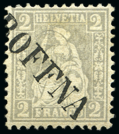 Stamp of Switzerland / Schweiz 1862 Enorm reichhaltige Sammlung Sitzende Helvetia