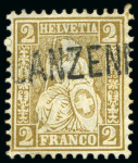 Stamp of Switzerland / Schweiz 1867-81 Enorm reichhaltige Sammlung Sitzende Helvetia