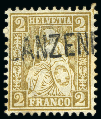 Stamp of Switzerland / Schweiz 1867-81 Enorm reichhaltige Sammlung Sitzende Helvetia