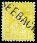 Stamp of Switzerland / Schweiz 1867-81 Enorm reichhaltige Sammlung Sitzende Helvetia