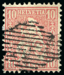 Stamp of Switzerland / Schweiz 1867-81 Enorm reichhaltige Sammlung Sitzende Helvetia