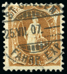 Stamp of Switzerland / Schweiz 1882-1907, Sehr reichhaltige Partie STEHENDE HELVETIA