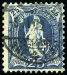 Stamp of Switzerland / Schweiz 1882-1920 Sehr reichhaltiges Los