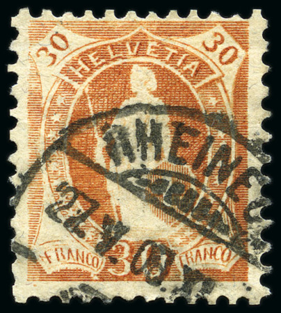 Stamp of Switzerland / Schweiz 1882-1920 Sehr reichhaltiges Los