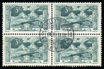 Stamp of Switzerland / Schweiz 1907-92, Reichhaltige Viererblocksammlung