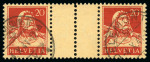 Stamp of Switzerland / Schweiz 1913-2001 Wertvolle gebrauchte Sammlung Schweiz