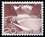 Stamp of Switzerland / Schweiz 1907-87, Wertvolle postfrische Sammlung Schweiz