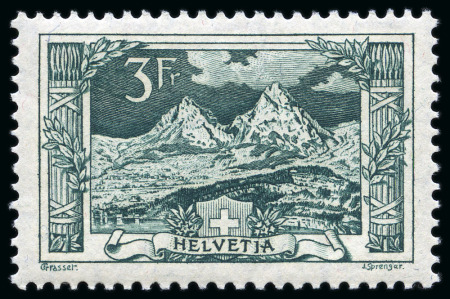 Stamp of Switzerland / Schweiz 1907-87, Wertvolle postfrische Sammlung Schweiz