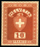 Stamp of Switzerland / Schweiz ca.1880-1960, Partie Probedrucke und Essais