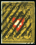 Stamp of Switzerland / Schweiz » Rayonmarken » Rayon II, gelb, ohne Kreuzeinfassung (Diverse) Sehr reichhaltige Auswahl mit 115 Marken