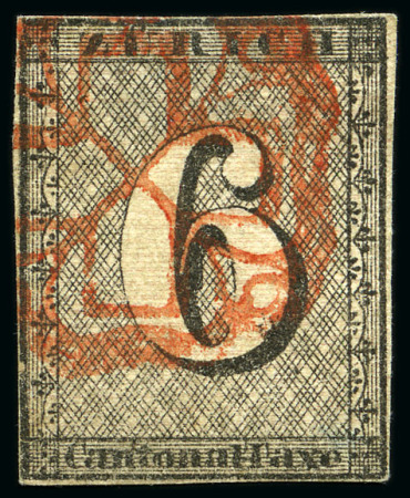 Stamp of Switzerland / Schweiz 1843-52, Sehr Reichhaltige Altschweiz Dubblettenpartie