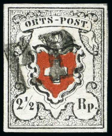 Stamp of Switzerland / Schweiz » Orts-Post und Poste Locale Orts-Post mit Kreuzeinfassung, Type 31