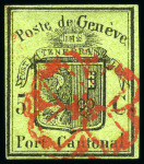 Stamp of Switzerland / Schweiz 1843-1955, Reichhaltige gebrauchte Sammlung Schweiz