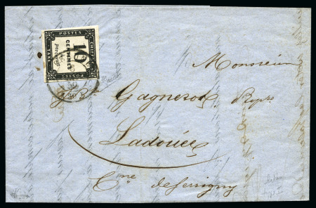 Stamp of France » Timbres-Taxe Taxe n°1 avec belle nuance foncée