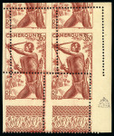 Stamp of Colonies françaises » Cameroun 1947 Yv. 287 avec variétés de piquage