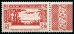Stamp of Colonies françaises » Côte-d'Ivoire 1940 Série Avion en vol avec variété