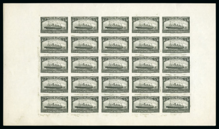 Stamp of France » Poste Aérienne 1928 ILE DE FRANCE, Feuille complète