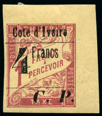 Stamp of Colonies françaises » Côte-d'Ivoire 1905 COLIS POSTAUX Yv. 18 à 22, bdf