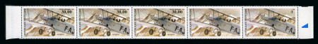 Stamp of France » Poste Aérienne 1998 30F Potez, Bande de cinq