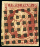 Stamp of France FAUX SPERATI 1F vermillon, 1F carmin, 1F Empire