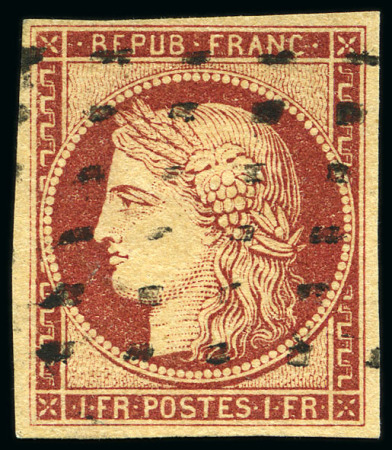 Stamp of France » Collections 1849-99, Collection propre de classiques sur pages