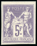 Stamp of France EMISSION DES REGENTS Série de 18 valeurs