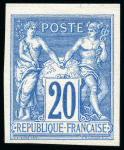 Stamp of France EMISSION DES REGENTS Série de 18 valeurs