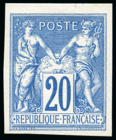 Stamp of France EMISSION DES REGENTS Série de 18 valeurs