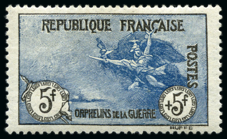 Stamp of France 1917-18 Orphelins de la guerre, Série complète