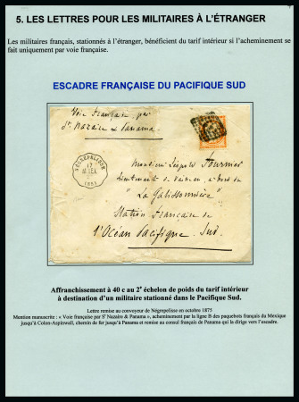 Stamp of France » Collections Utilisation du type Siège pour les Colonies