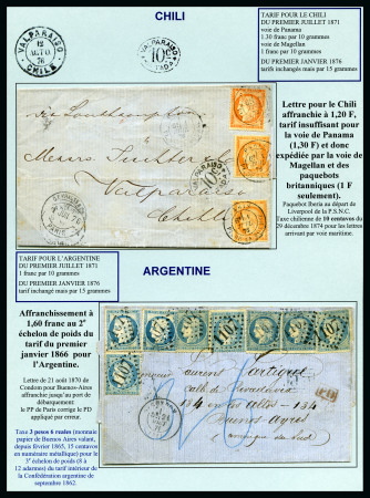 Stamp of France Utilisation du type Siège pour l'Outremer