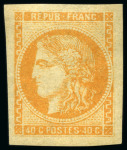 Stamp of France » Collections 1870-1871, Belle collection ancienne de Bordeaux