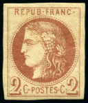 Stamp of France » Collections 1870-1871, Belle collection ancienne de Bordeaux