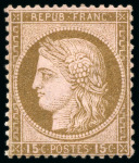 Stamp of France » Collections 1849-1872, Importante collection ancienne