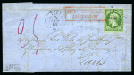 Stamp of France » Collections 1828-1914, Intéressant lot de lettres