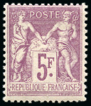Stamp of France » Collections 1876-1900, Belle collection ancienne de SAGE