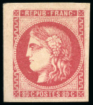Stamp of France » Collections 1852-1870, Sélection de 6 bonnes valeurs
